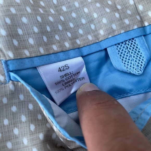 Made Cam Newton Men Blazer Beige Cotton Sport Coat Toe Button Jacket Size 42S - Picture 9 of 9